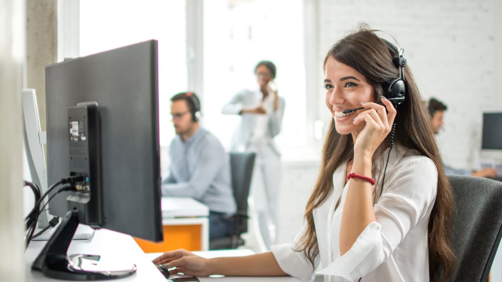 Técnico pronto para atender